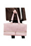 Luxe Knit Diaper Bag with Clutch - Pink - 5