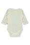 Organic Interlock Long Sleeve Body Ay (Organic Cute Bear) Ecru - 2