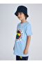 Original Licensed Laser Printed Color Logo Crew Neck Children's T-Shirt - 4