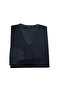 Fire Steel Knit V-Neck Sweater-10286 - 2