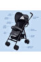 Eco Lite Stroller - Graphite - 3