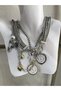 Muadil Brand 3-Piece Watch Model Design Necklace