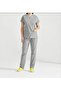 Grey Smoked Doctor Women's Uniform Envelope Collar Scrubs Suit Bat Sleeve Nurse Clothing Cotton Fabric - 2
