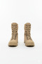 Strike Lace-Up Casual Men's Military Boots Sand - 7