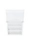 Plastic Hanging Closet Organizer Inside Closet Hanging Organizer White - 3