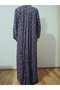 Robadan Long Sleeve 100% Viscose Pressed Floral Mother Dress, Prayer Dress, Hijab Dress - 4