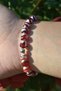 Tibet Agate Bracelet Natural Stone 8mm Unisex Protection and Balance Stone - 5