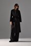 Moon Trench Coat Black - 3