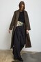 Moon Trench Coat Brown - 7