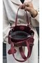 Women's New Season 3 Compartment Soft Leather Adjustable Cross Strap Shoulder Bag - 8