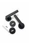 Lama Black Room Door Handle