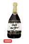 Foil Balloon Happy New Years Champagne Party Birthday Decoration - 2