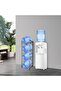 SKY-TOUCH Water Bottle Storage Stand, 4 Tier Water Bottle Holder, 18.9 L Heavy Duty Water Jug Rack for Kitchen Home and Office Easy To Assemble Black - 7