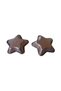 Forme de tartă, Set de 2, Stea, Maro, 10 cm - 2