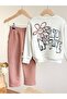 Kino Nature Printed Sweatshirt and Pants Set