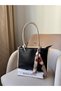 Women's Shawl Detail Accessory Detailed Shoulder Bag - 4