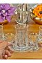 New Zeo Gold Gilded (Real) 12 Pieces Tea Set for 6 People Tea Set Gift Glass