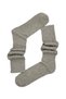 Slouch Oversize Cotton Women's Aerobic Sports Pilates Beige Powder Socks - 3