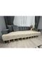 Bohemian Tassel Non-Slip Beige Sofa Cover Sofa Cover 100% Cotton 90X220 - 5