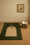 Velvet Textured Non-Slip Base Decorative Prayer Rug – Soft Texture, Stylish Design, Luxurious Quality