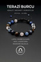 Handmade Libra Zodiac Macrame Bracelet – Lapis Lazuli, Pink Quartz, Agate and Aventurine Stones