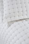 Stitched Quilted Single Bedspread Pique Set - 2