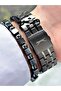 Numerals Black-Green Color 10 Atm Water Resistance Steel Case Men's Wristwatch 2560.02Mr - 4