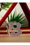 Letter Keychain Model Epoxy Resin Gift Product - 4