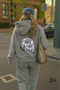 Disco Club Printed Hooded Sweatshirt