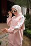 Women's Chic Modest Tracksuit Set with Zipper & Top-Bottom Set - 5