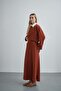 Women's Slit Blouse with Skirt Casual Winter Set - 3