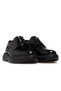 Men's Leather Casual Daily Shoes 25K Ykö-20184 m Black Patent Leather - 5