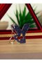 Butterfly Letter Keychain Souvenir Product Epoxy Resin - 3