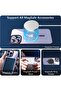 EMODIL iPhone 16 Pro Max MagSafe Clear Case - Purple Sides, Shockproof TPU