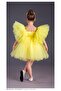 Sleeve Embossed Girls' Evening Dress and Crown - 3/10 Years Old - 31537 - 3