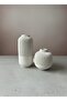 2-Piece Vase Set with Grooves Decorative Pinterest Vase Set - 3