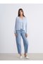 Özmarka New Season Crew Neck Openwork Women's Knitwear Cardigan - 2