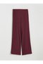 Lcw Vision Buy Elastic Textured Wide Leg Women's Trousers - 5