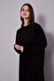 Black Long Ribbed Sweatshirt - 3
