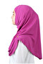Practical Ready-To-Wear Children's Shawl with Boned Fastening Fuchsia - 5