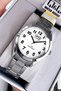 Original Quartz Men's Wristwatch Silver Color Steel Band 3 Atm Water Resistant - Qqe2001C1 - 4
