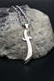 Hz. Ali Zulfiqar Sword Necklace Stainless Steel Chain 3mm 902322