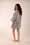 Welsoft Hooded Wearable Tv Blanket 1 Piece Unisex Plush Oversized Poncho Robe - 4