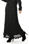 Elastic Waist Elvan Autumn and Winter Long Knitted Sweater Skirt Smoked Fm - 5