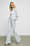Torina Women's Embroidery Detailed Zippered Double Pocket Relax Grimelange Jacket - 6