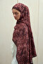 Paradise Kraş Shawl - Plum Rot - 4
