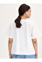 White Flower Patch Detail T-Shirt - 2