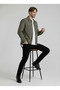 Spring Season Men's Seasonal Light Khaki Jacket Spring Coat - 2