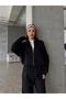 طقم بدلة رياضية نسائية مع سترة بومبر بسحاب