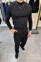 Half Fisherman Cotton Knitted Lycra Flexible Comfortable Fabric Pleated Trouser Suit